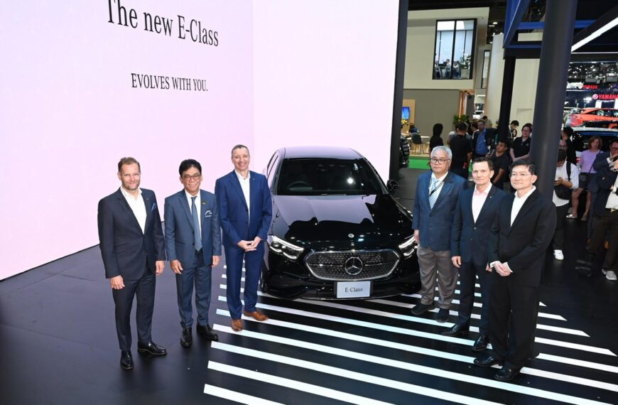 เมอร์เซเดส-เบนซ์ เปิด “The new E-Class: Launch Edition” ในงาน Motor Show 2024 ชูรถไฮไลท์ 5 รุ่น พร้อมโปรโมชั่นจองรถในงานลุ้นรับ…